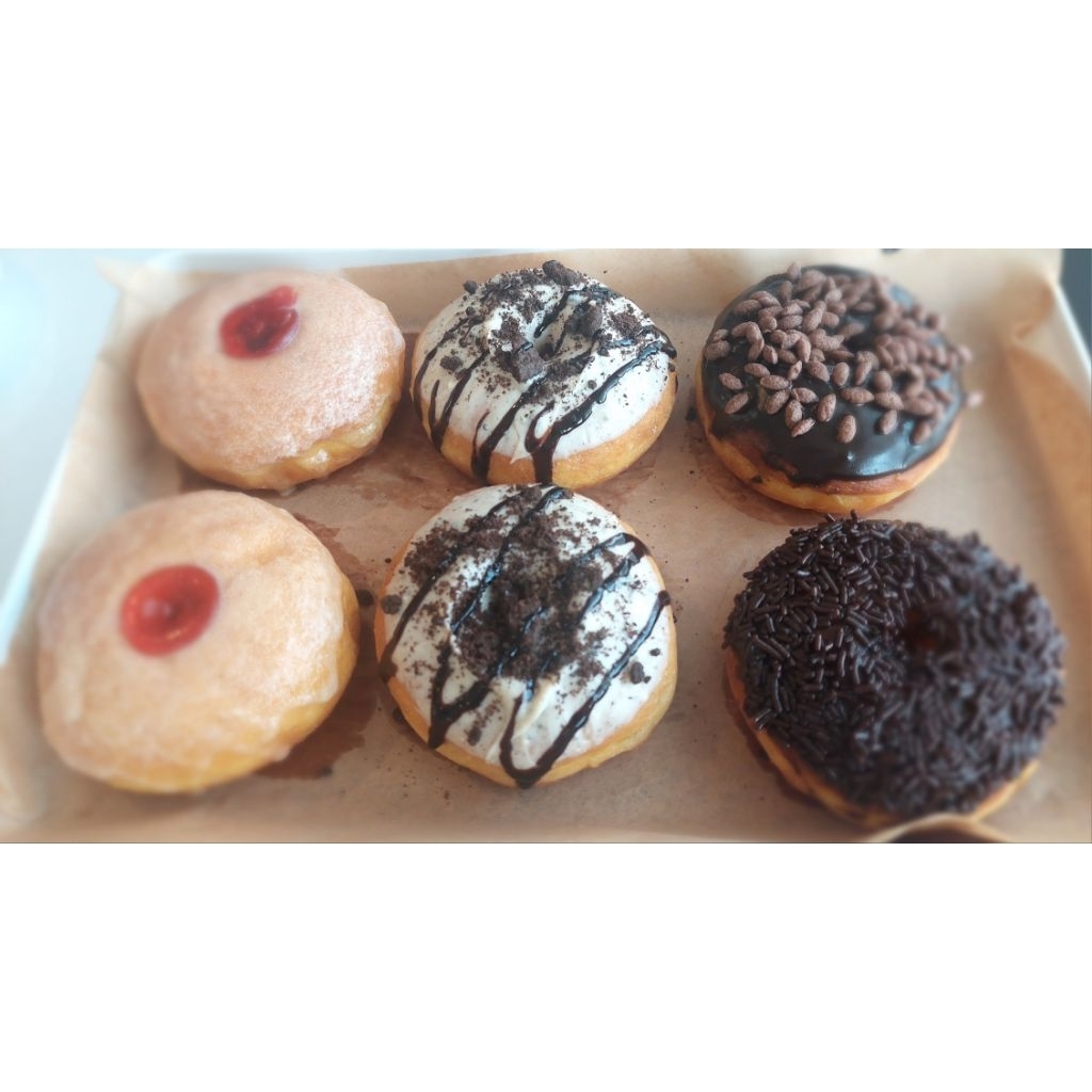 

Donut Labu premium isi 6 pcs