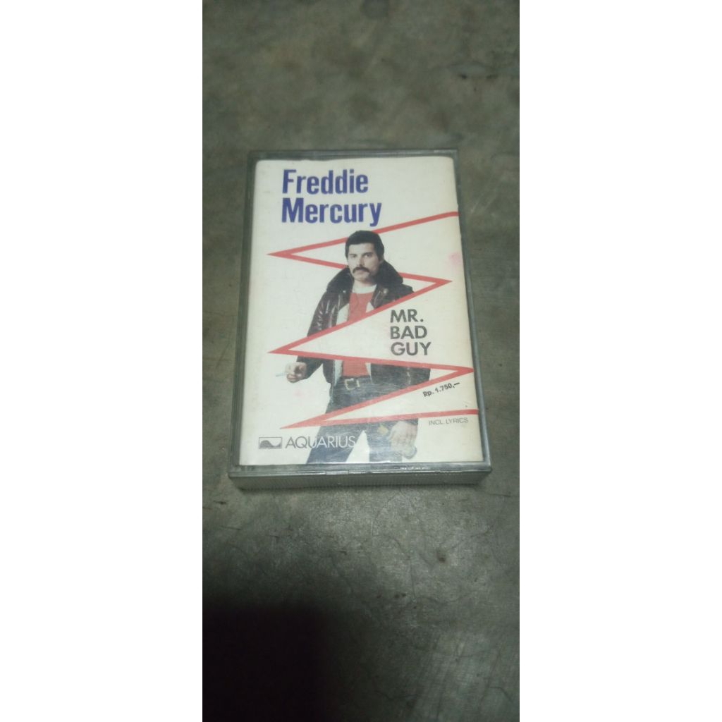kaset Freddie mercury Mr bad guy