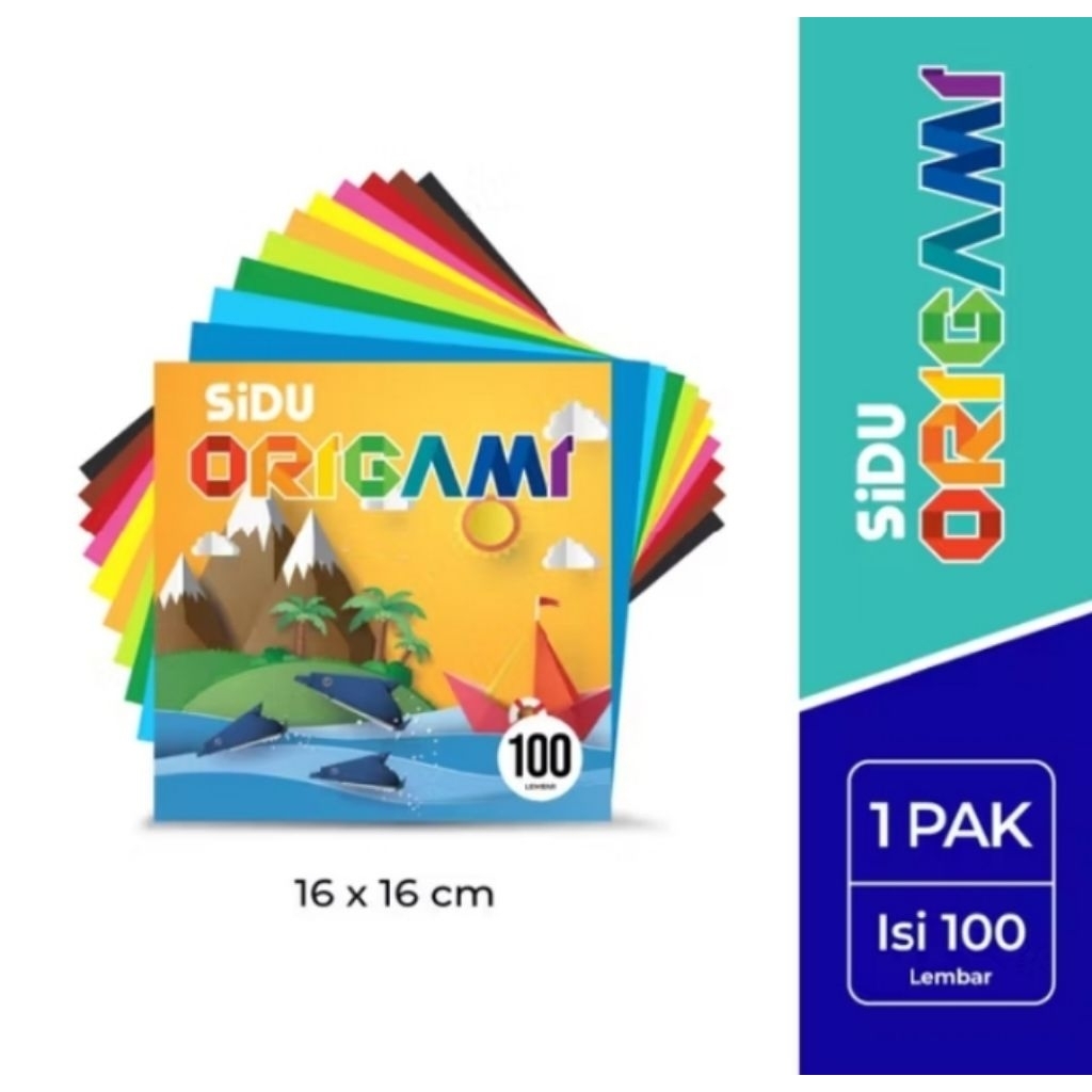 

Origami Sidu 16 x 16 100 Lembar