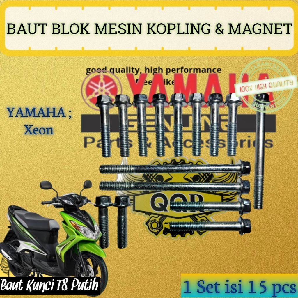 Baud Blok CVT Xeon / 1 Set Baud Blok CVT Yamaha Xeon 125 RC 125