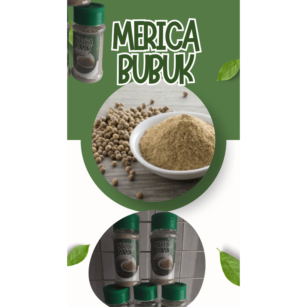 

Lada Putih Bubuk / Merica Bubuk 50gr