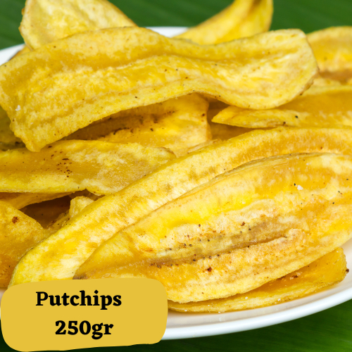 

keripik pisang asin gurih dan manis