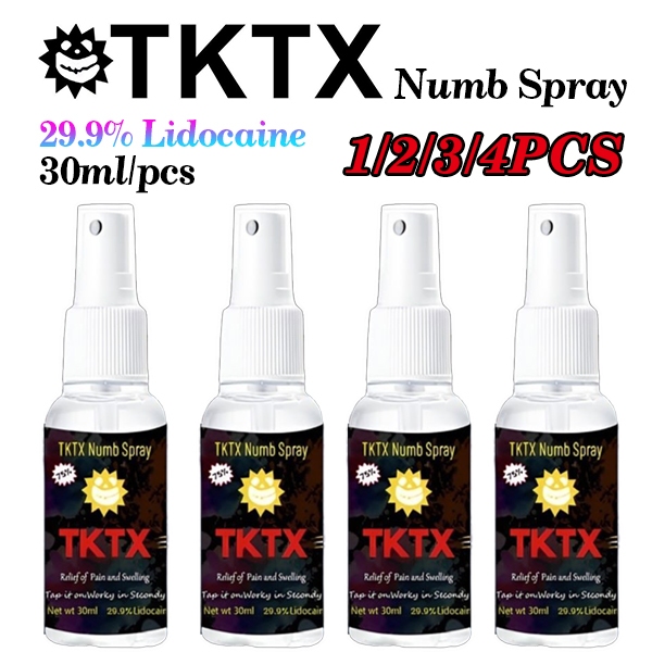 COD)TKTX Numb Sparay anestesi cepat Digunakan untuk Sulam Alis/Sulam Bibir/Tatto/Anestesi