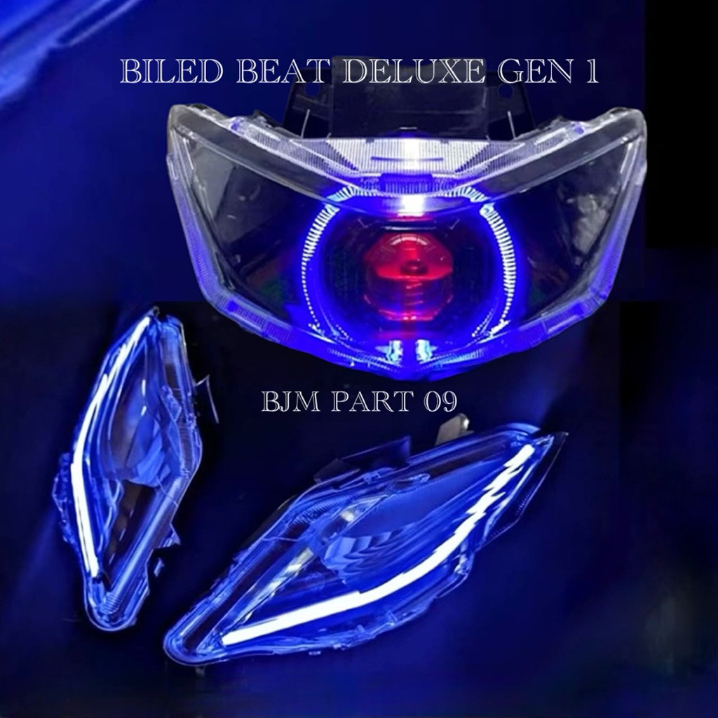 TERBARU  Lampu Biled Beat new deluxe beat Street Gen1 set Sein sen alis Running