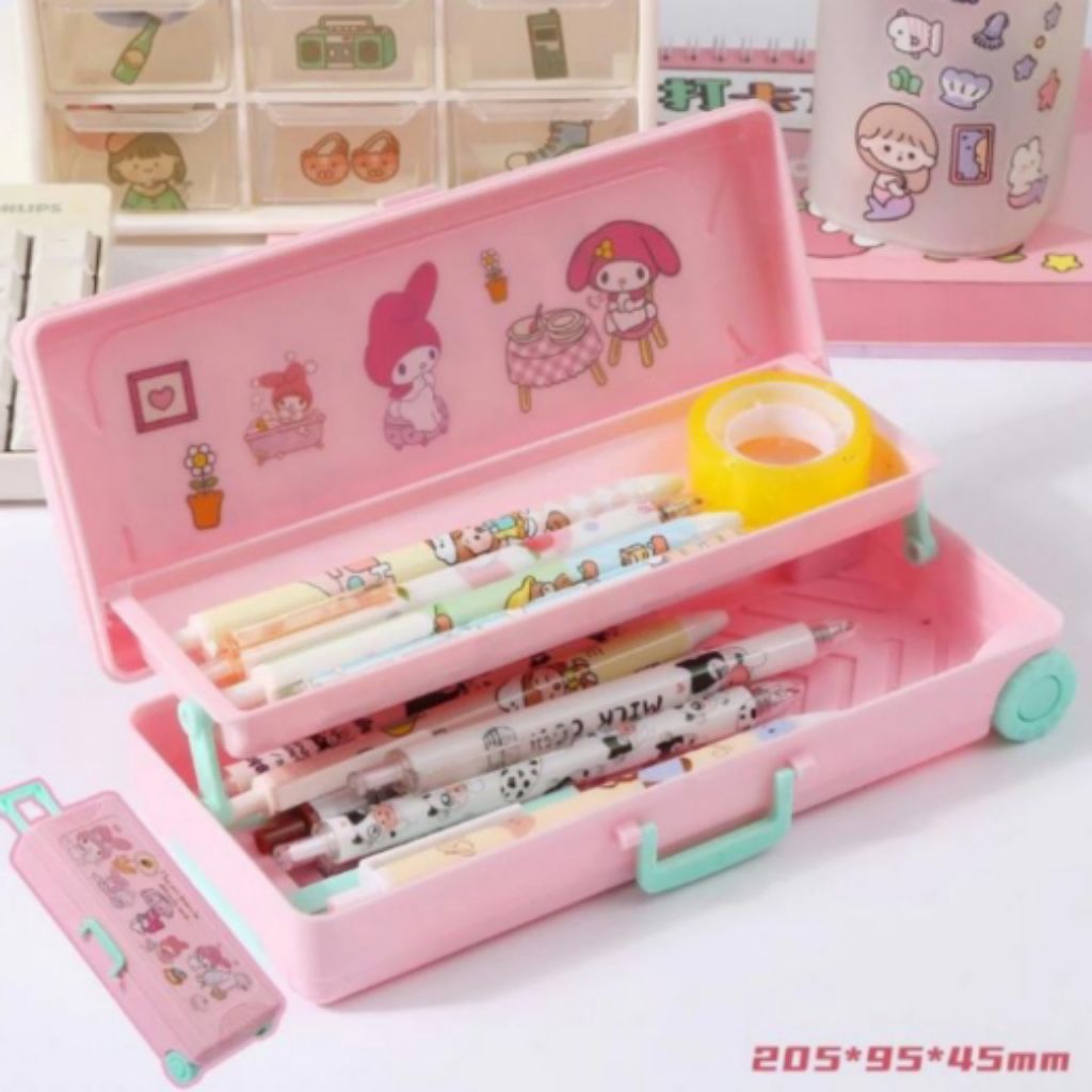 

Alat Tulis Kotak Pensil Motif Kartun Lucu Stationery