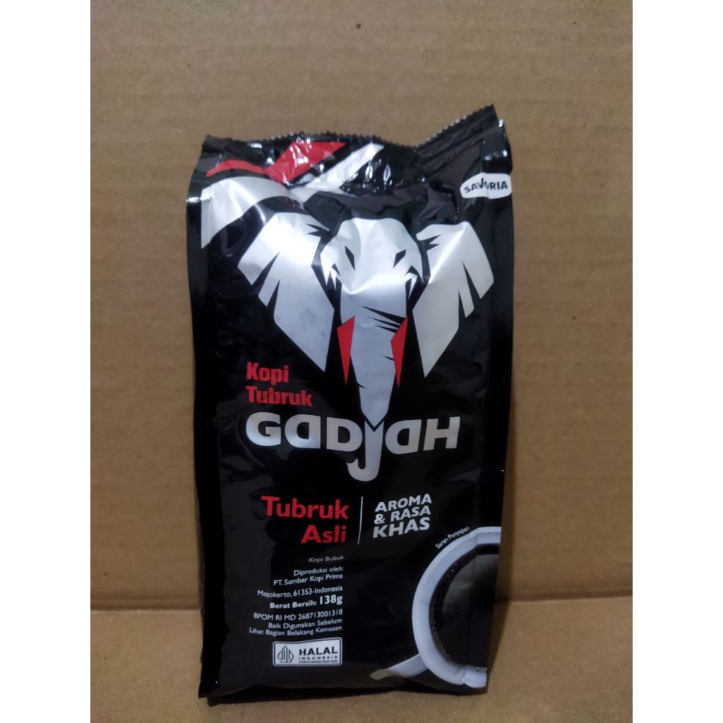 

kopi tubruk gadjah 138gr