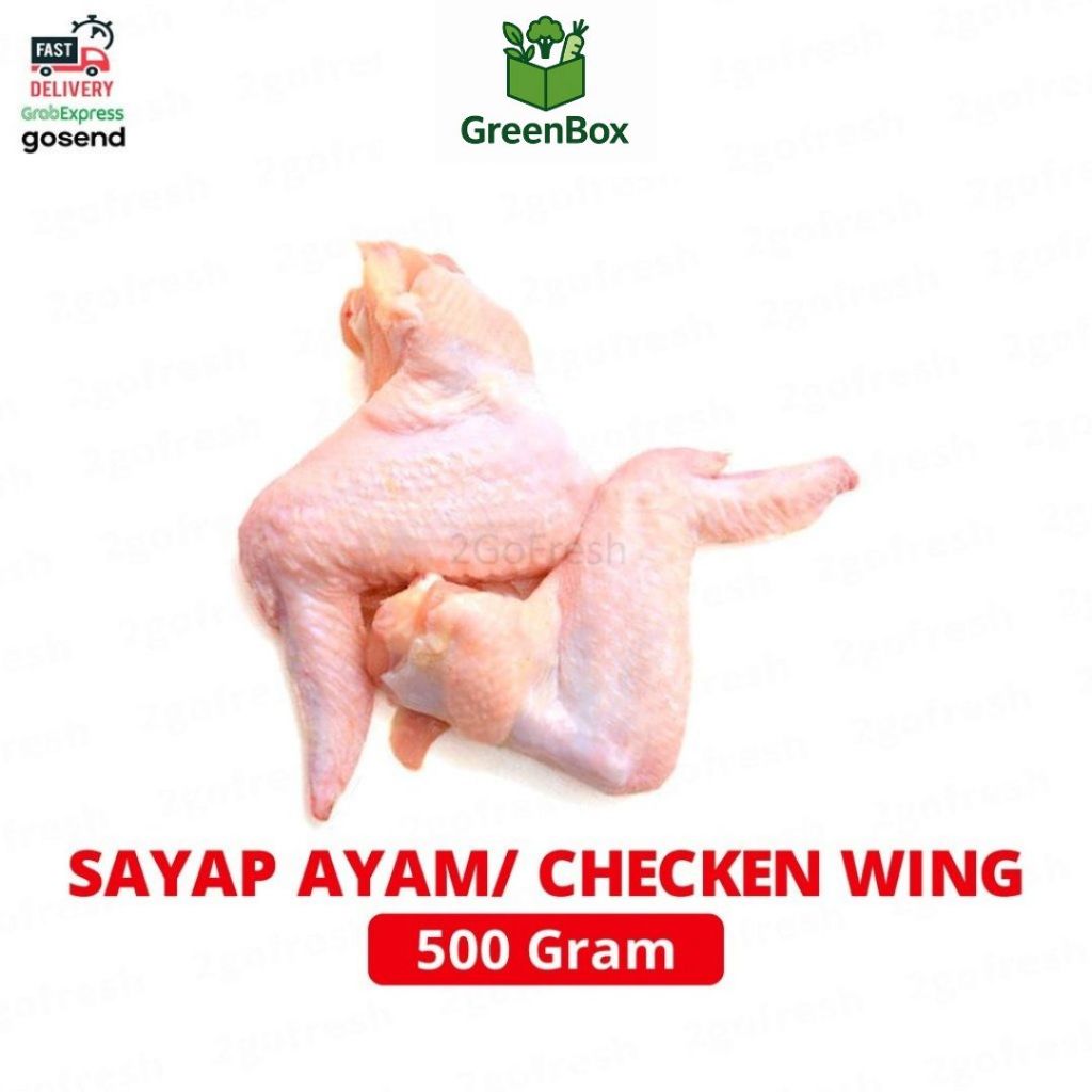 

Fresh Chicken Wing Sayap Ayam with Delicious Taste - Vegetables Included