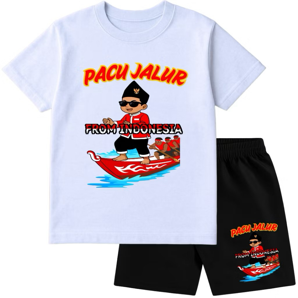 Setelan Kaos Anak PACU JALUR