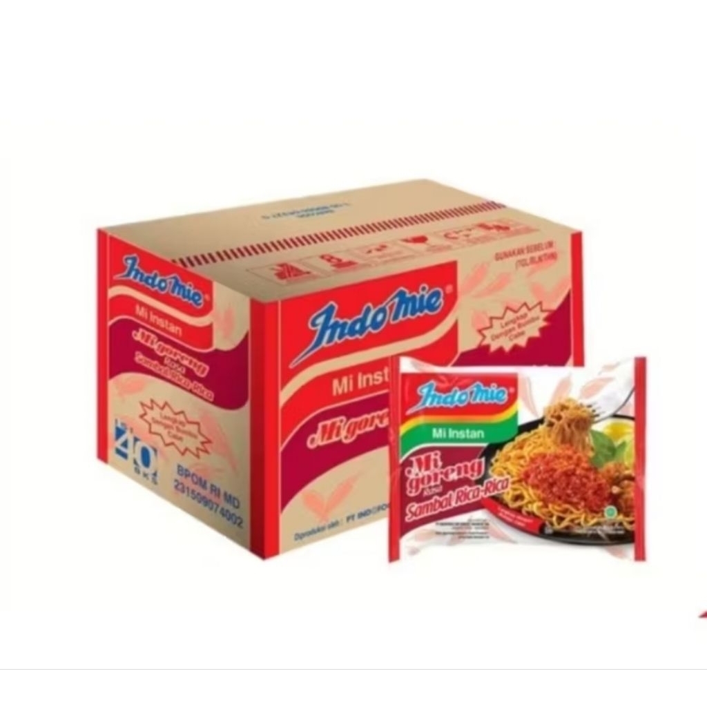 

indomie 1 Duz sambal rica-rica/indomie 1 Dus ayam geprek