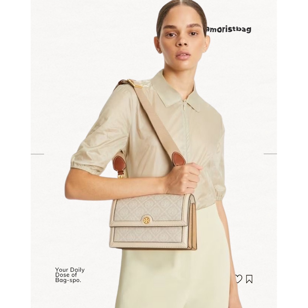 TB Monogram Small Shoulder Bag