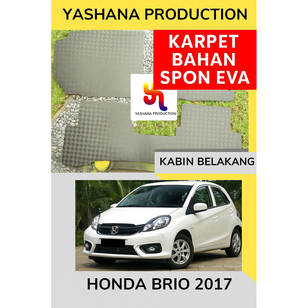 Promo Karpet Murah Mobil Honda Brio Satya 2014–2017