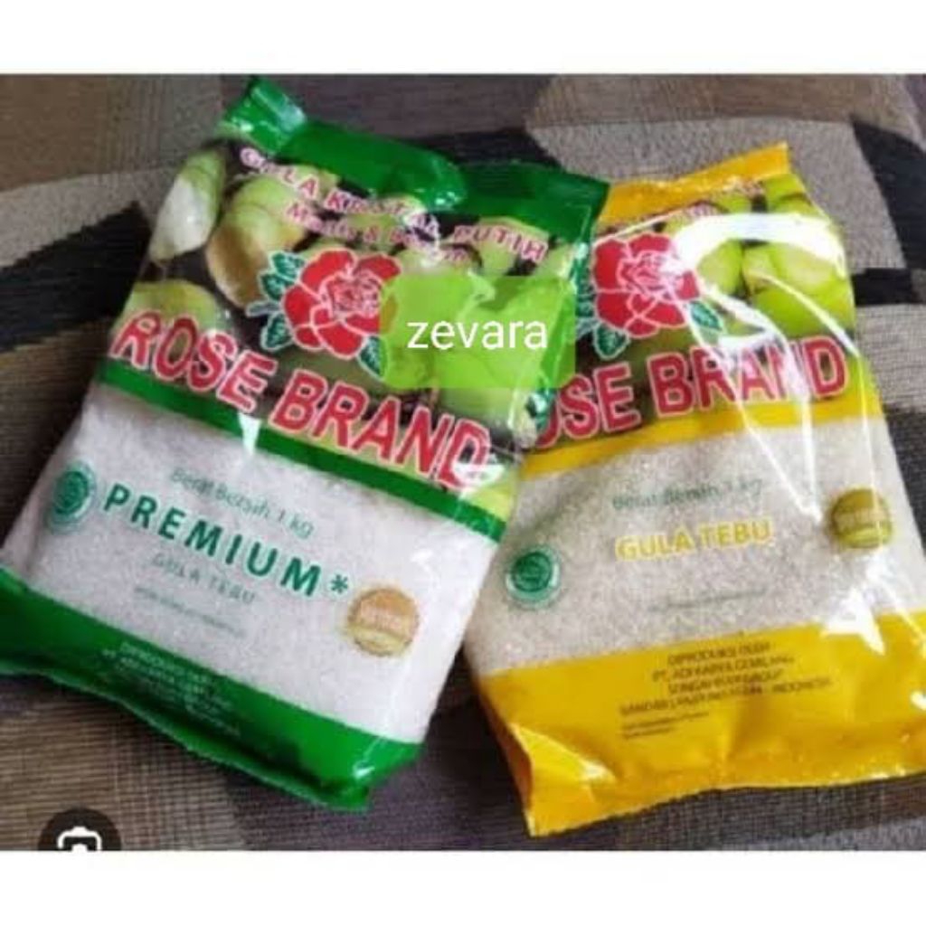 

Gula Rose Brand Kemasan 1Kg (10Pcs) / Rose Brand Gula Pasir 1Kg (10Pcs) Random Kuning Hijau