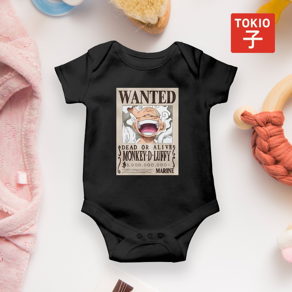 Baju Bayi - Jumper Bayi - One Piece - monkey d luffy