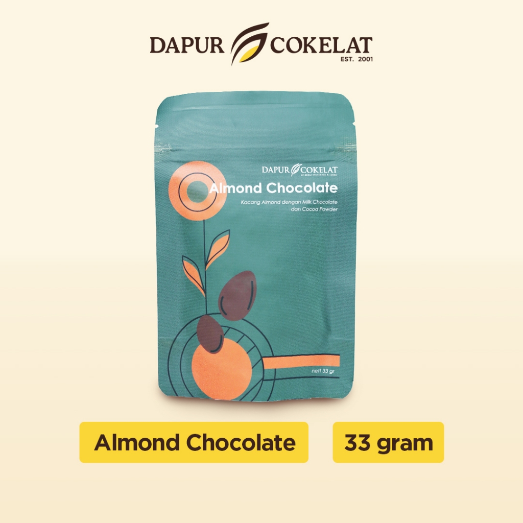 

DAPUR COKELAT - Almond Chocolate | Camilan Sehat Snack Tanpa Pengawet