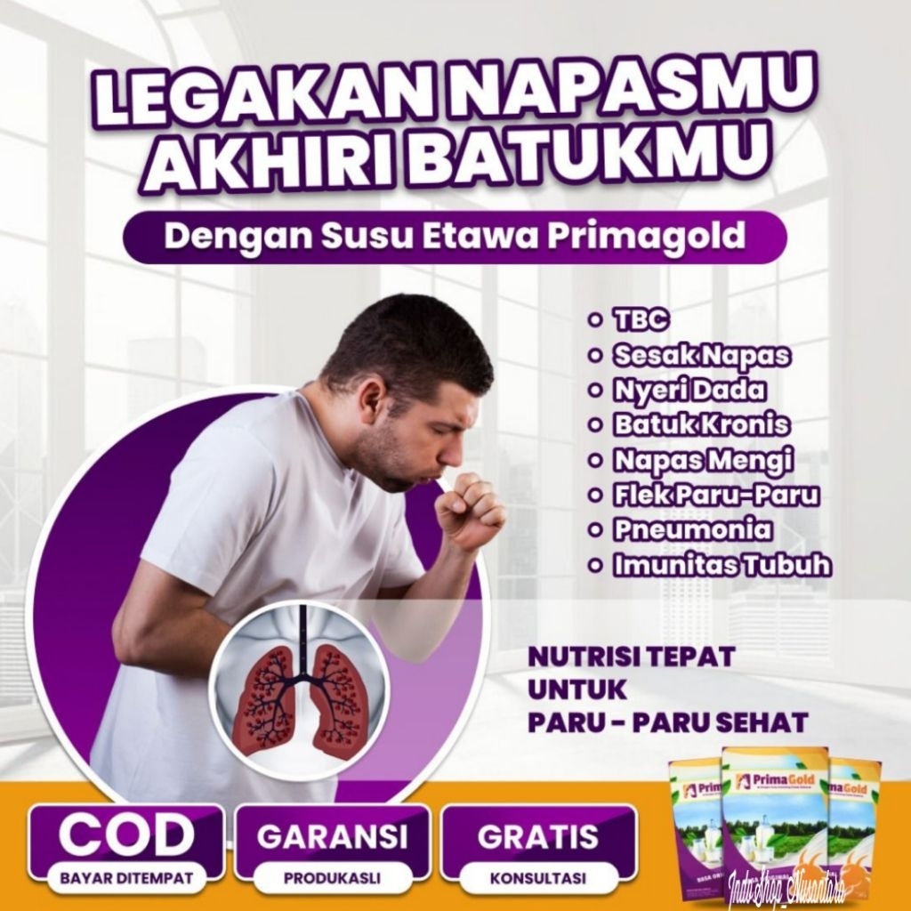 

PRIMA GOLD 4 BOX SUSU KAMBING ETAWA PRIMAGOLD