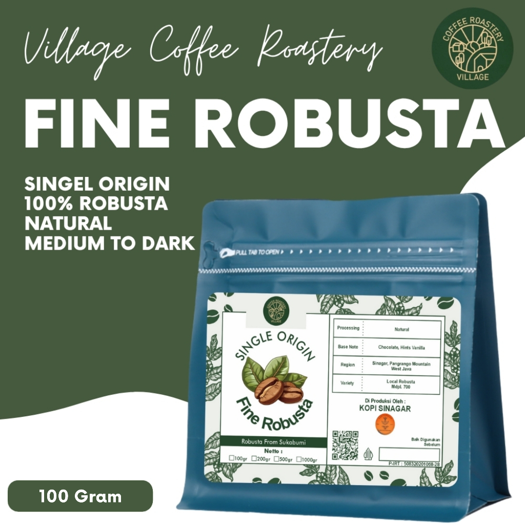

Kopi Fine Robusta Village Coffee Roastery 100 Gram