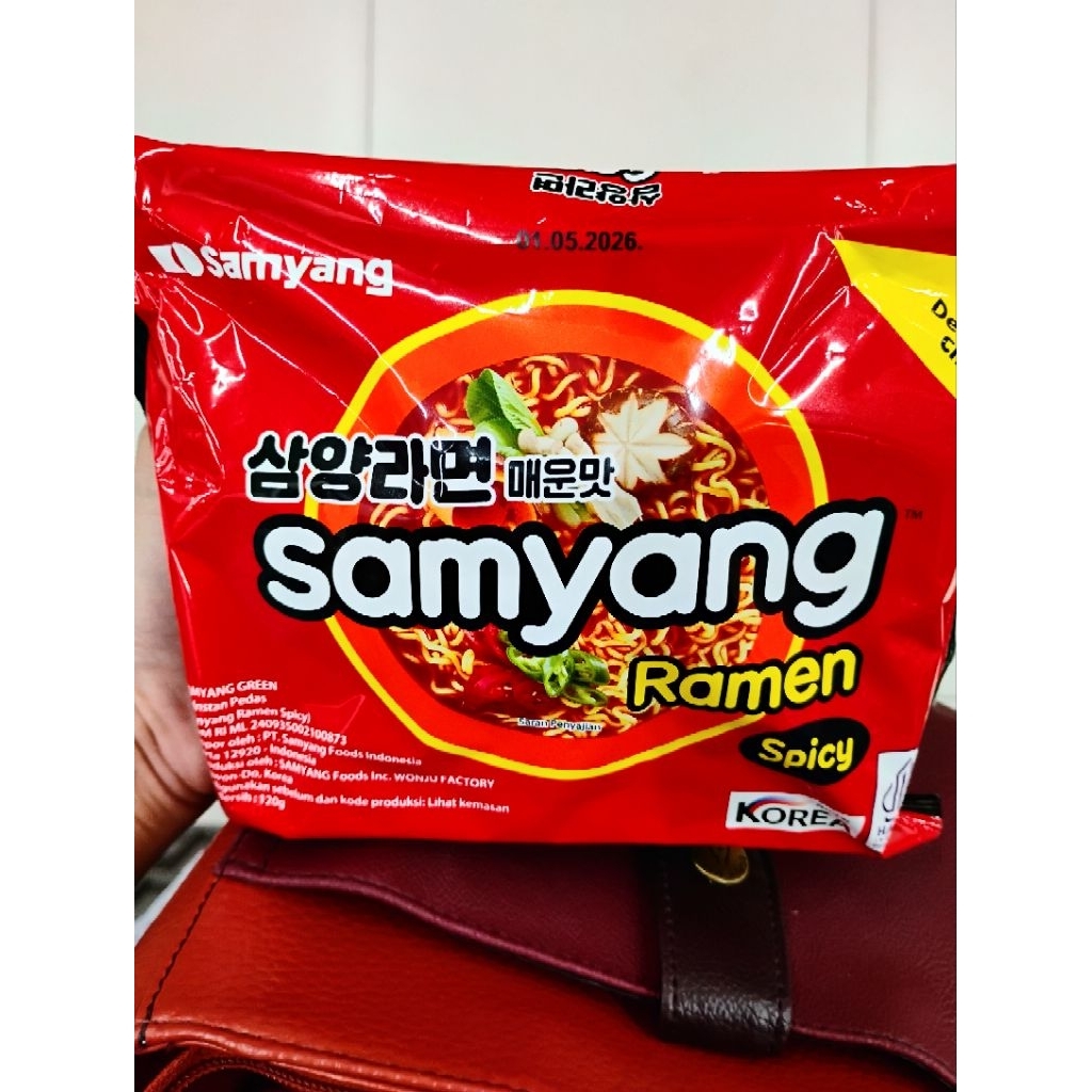

Samyang Ramen Spicy 120Gr/Buldak Hot Chicken Ramen Cheese 145Gr/Buldak Hot Chicken Ramen Rose 140Gr/Buldak Hot Chicken Ramen Stew Carbonara 140Gr/Buldak Hot Chicken Ramen Carbonara 140Gr