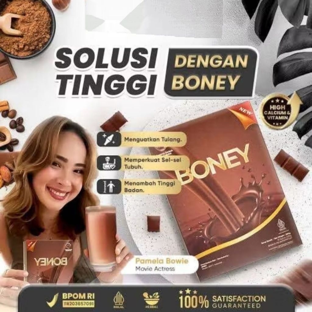 

SUSU BONEY - Raih Tinggi Badan Impian Dengan BONEY Peninggi Badan Rekomendasi BPOM