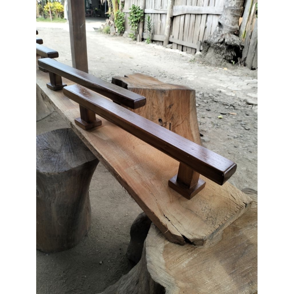 pegangan pintu kayu jati asli