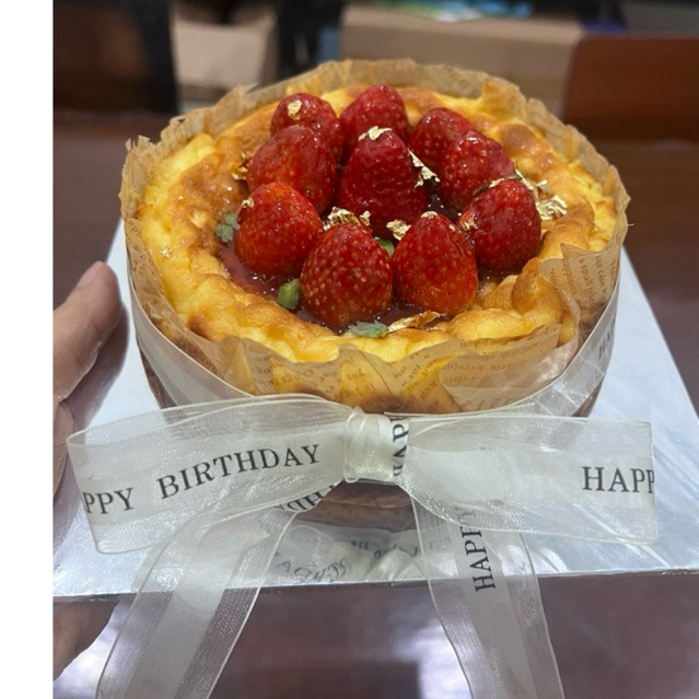 

Basque burnt cheesecake bday edition