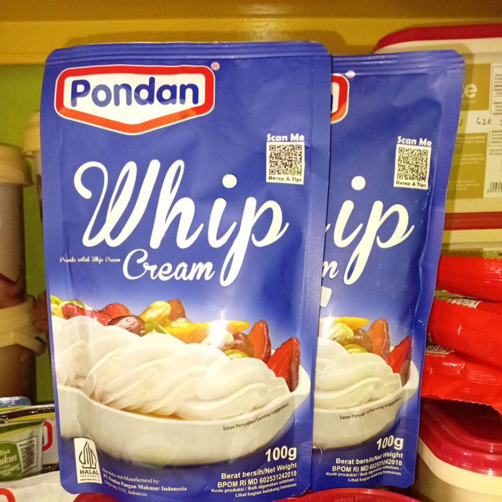 

Pondan Whip Cream