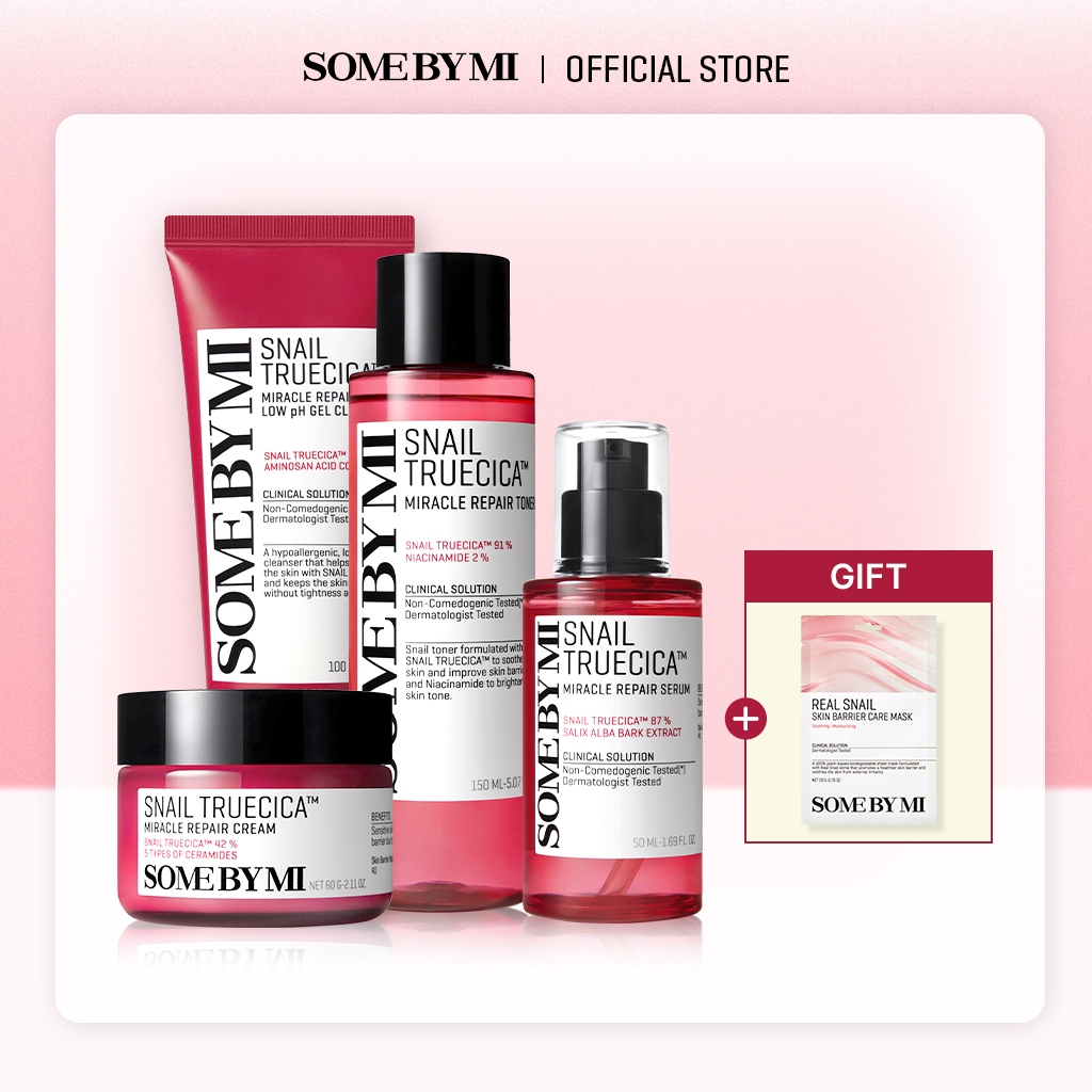 SOME BY MI Snail Truecica Repair 4 Step Set