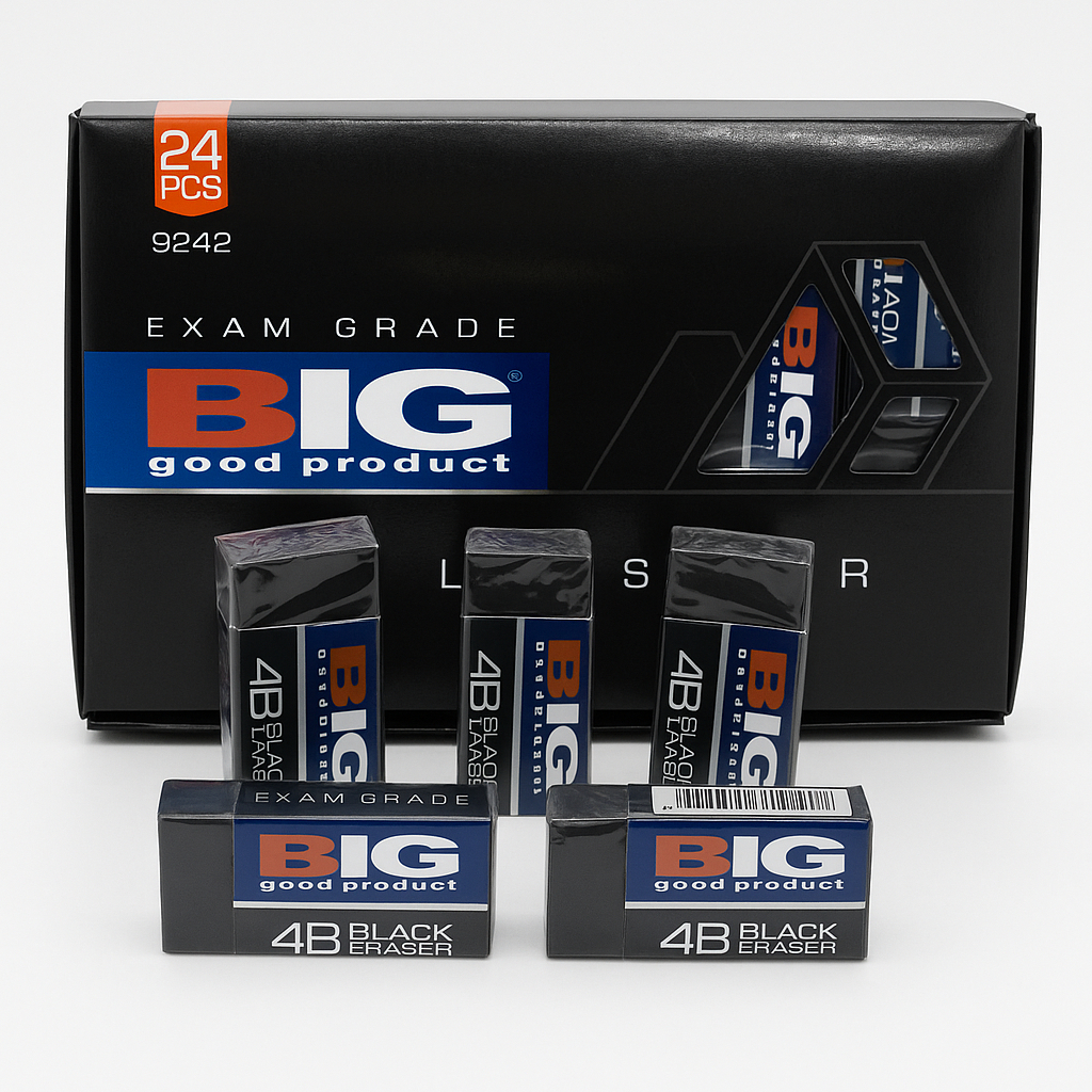 

Penghapus BIG 4B Hitam & Putih - Penghapus BIG Besar & Kecil - Harga Satuan