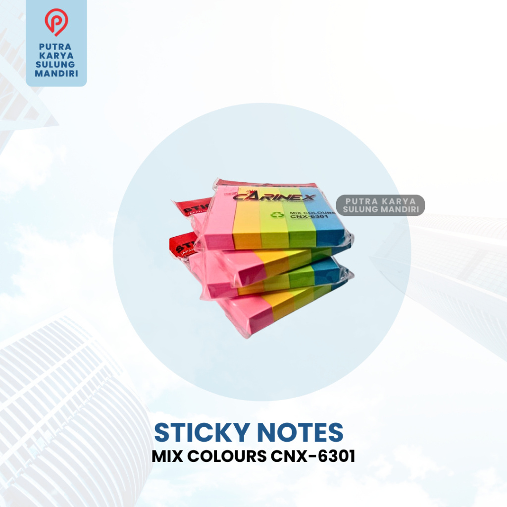 

Sticky Notes Japeng Glue Technology Mix Colour CNX-6301