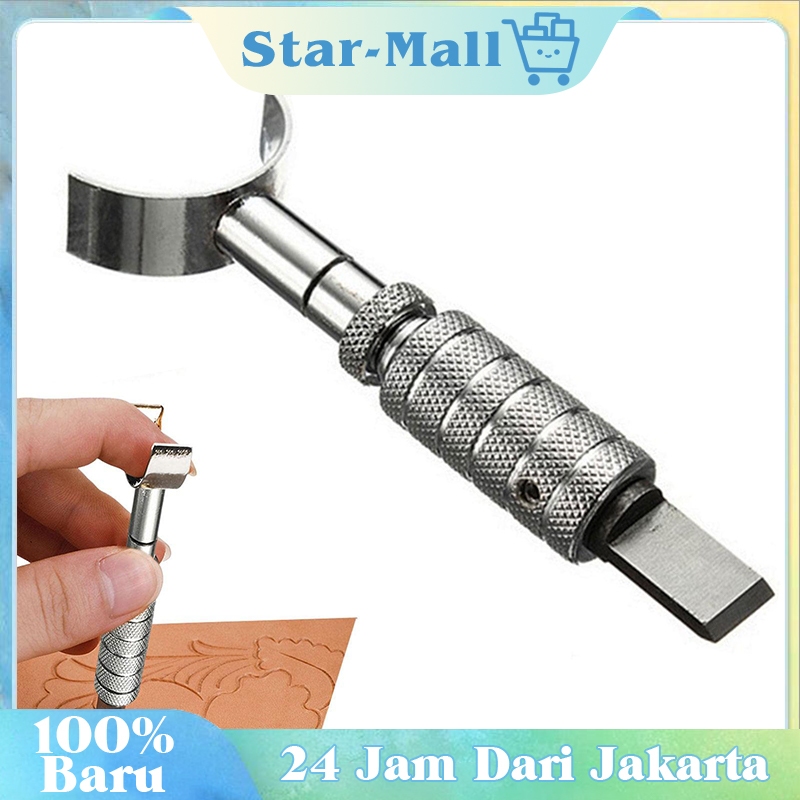 

1pcs Leather Carving Tools / Swivel Knife Adjustable / Baja Tahan Karat
