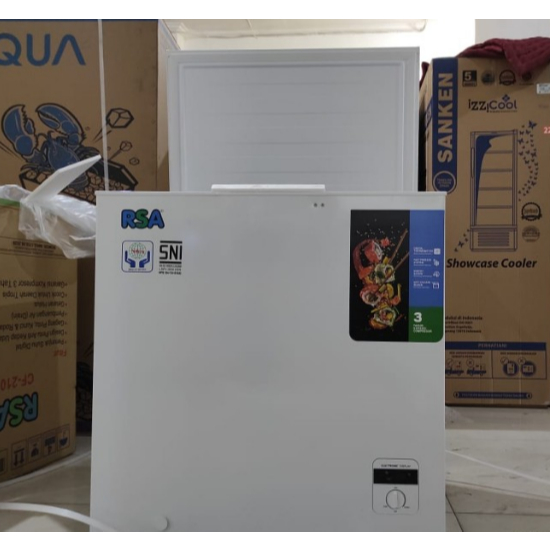 Chest Freezer CF-210 RSA:Freezer Box 200 Liter RSA CF 210