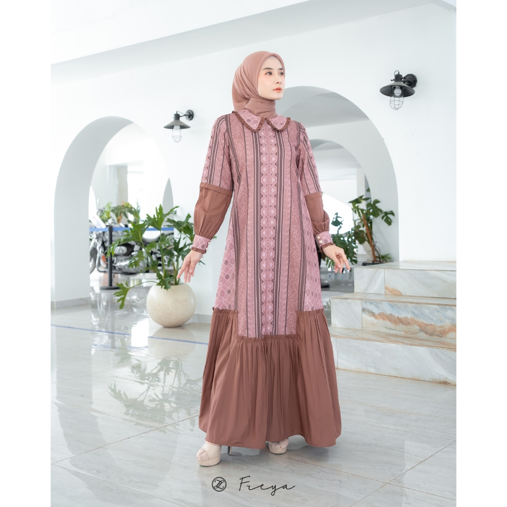 ZALIFA - FREYA DRESS WANITA - GAMIS
