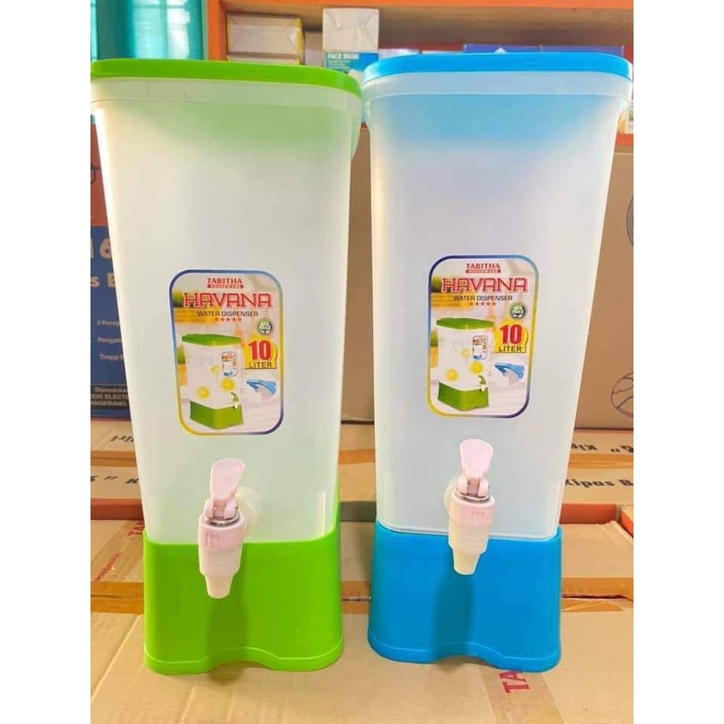 

Dispenser air havana / water Dispenser havana uk 10 liter / Wadah jualan teh es