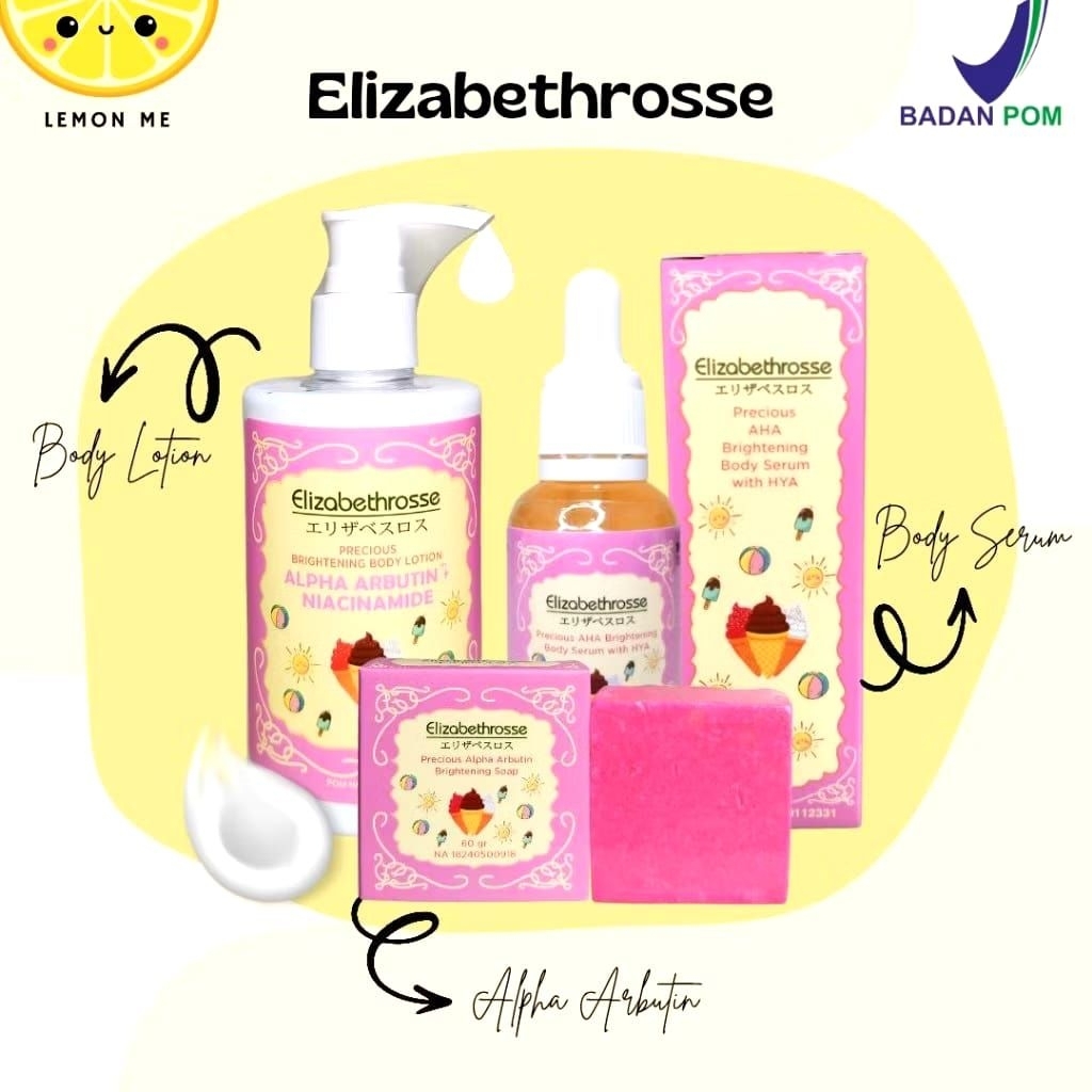 PROMO PAKET BUNDLING DAPAT 3 PRECIOUS AHA SERUM BOOSTER BODY LOTION ALPHA ARBUTIN & PRECIOUS ALPHA A