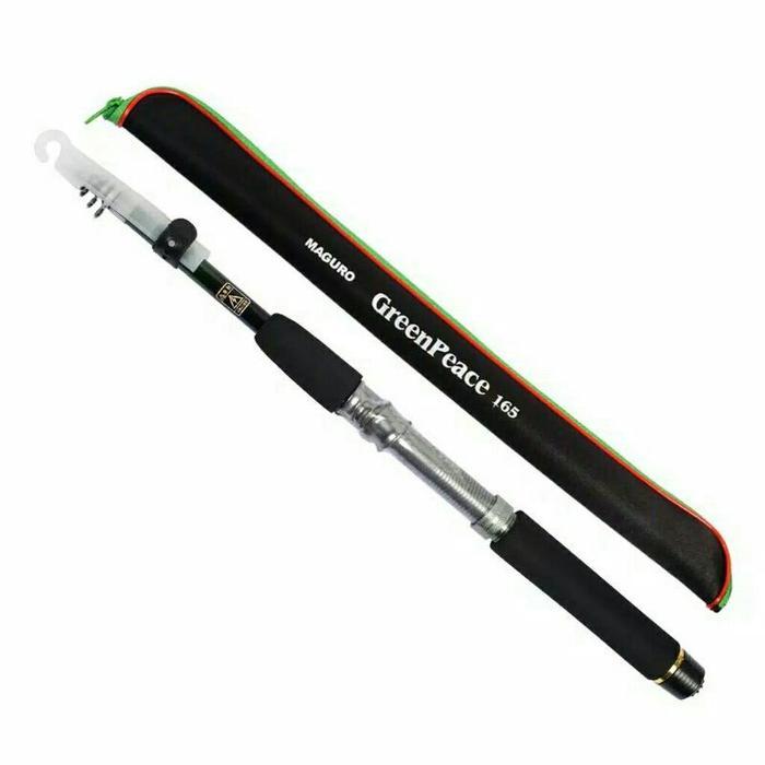 Joran MAGURO GREEN PEACE 150 s/d 270 | Carbon | Udang | Teleskopik