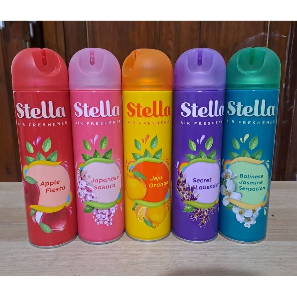 Stella Aerosol 350ml / 400ml Pengharum Ruangan Semprot
