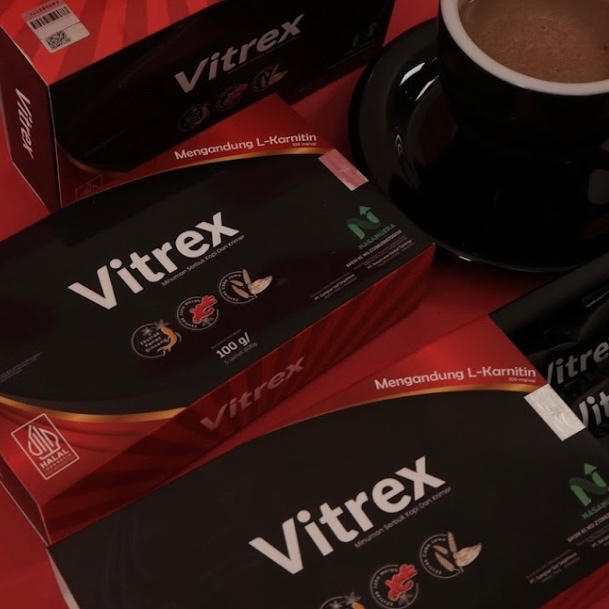 

1 box Kopi Vitrex – Kopi Pria Mengandung L-Carnitine & Ginseng Merah Bantu Fokus Seharian di Segala Aktivitas terjaga