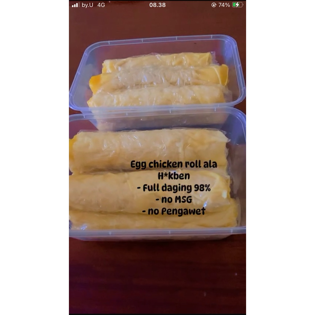 

Chicken Egg Roll/Egg Chicken Roll