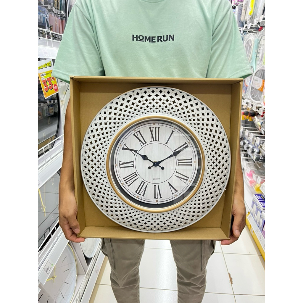 JAM DINDING JUMBO DEKORASI RUANG TAMU/WALLCLOCK JUMBO/JAM DINDING JUMBO AESTHETIC