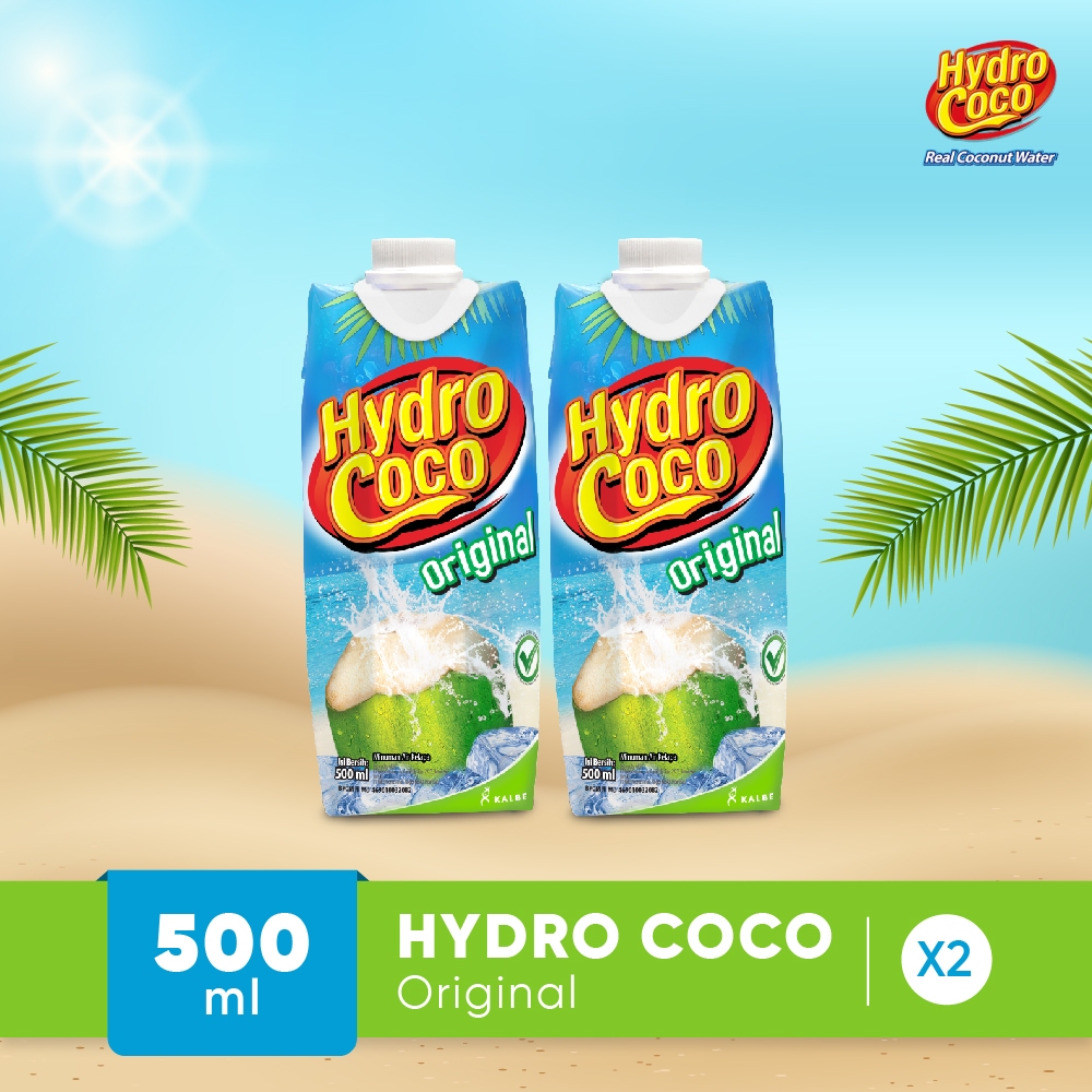 

Hydro Coco Kemasan 500ml - Isi 2