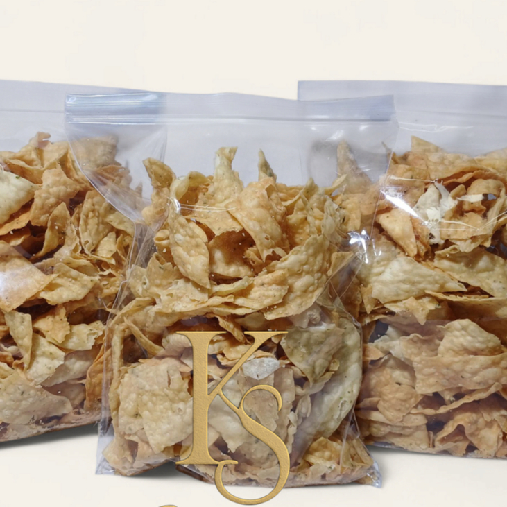 

Kripik Bawang Daun Jeruk 250gr – Snack Renyah Gurih Asin Rasa Mantab Nagih | koesmart