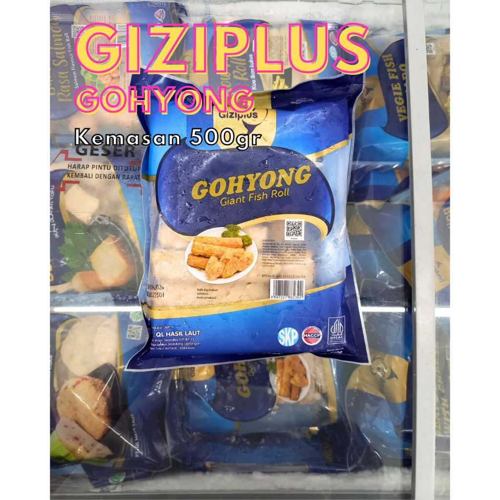 

Frozenfood GIZIPLUS Gohyong 500gr