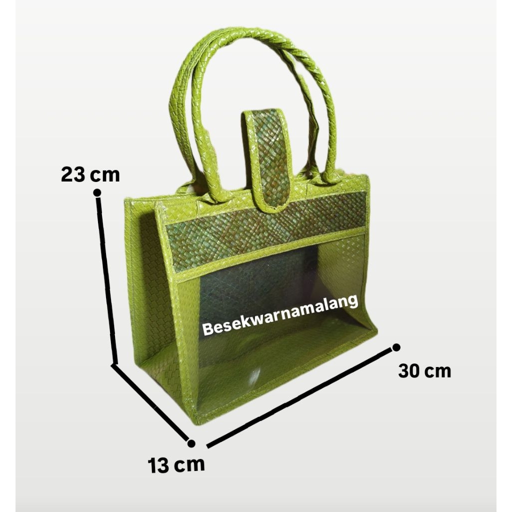 

tas mika cantik modifikasi bambu cantik diameter 25x23