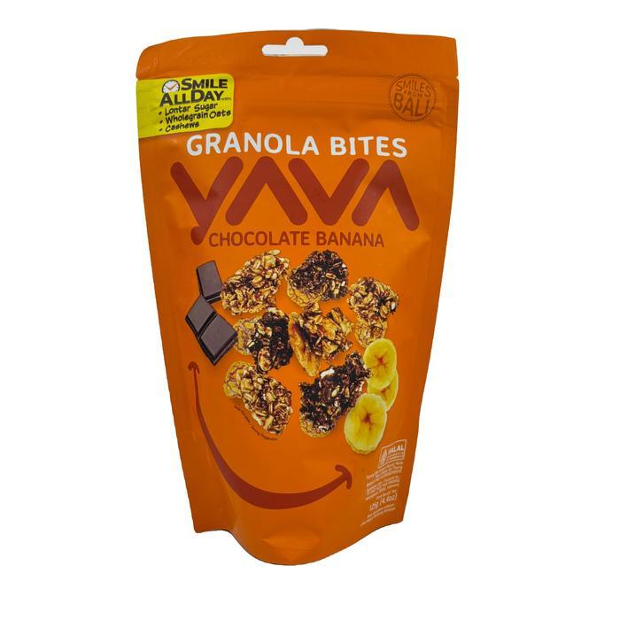 

Yava Granola Bites Chocolate Banana 125Gr 001956
