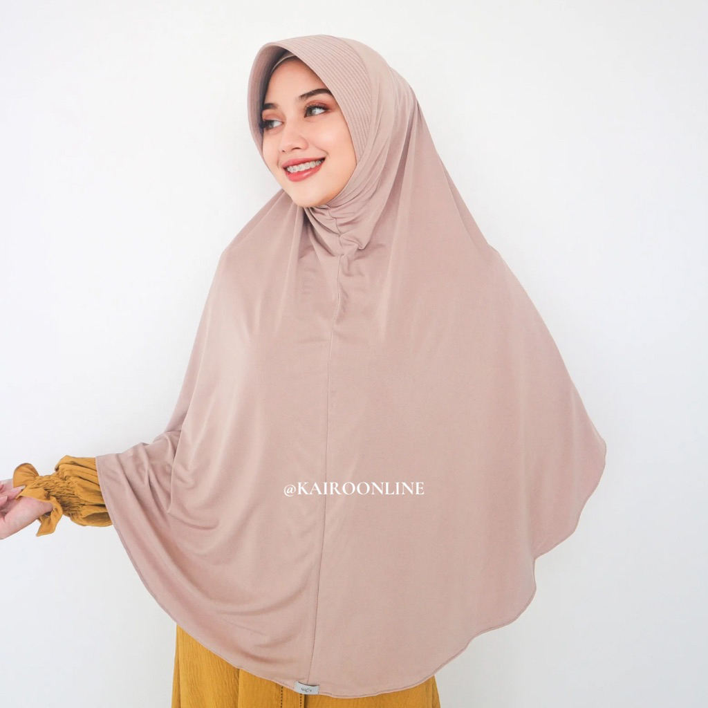 Kairo Hijab Instan - Bergo Oval Jumbo - Hijab Instan Premium