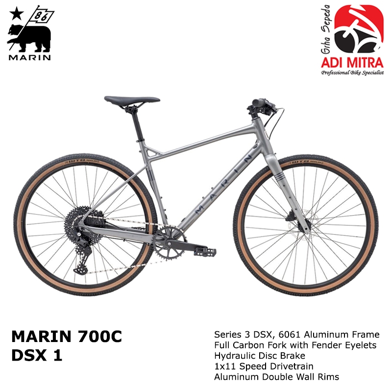 Marin DSX 1 [700C] Sepeda Gravel 11 Speed Flat Bar