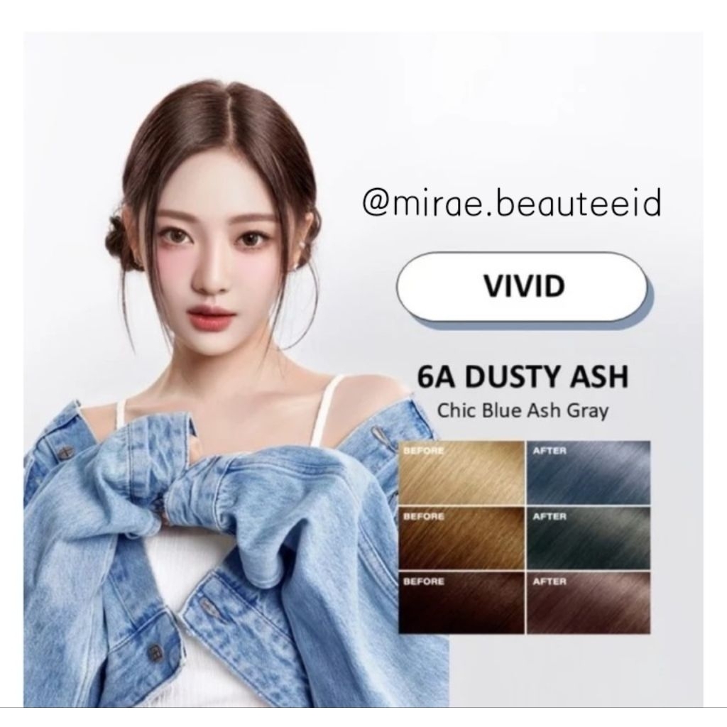 MISE EN SCENE KOREA NO. 1 Hello Bubble Hair COLORING | Cat rambut Shampoo