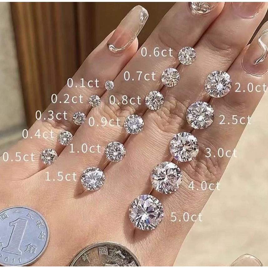 FL- IF- VVS1 Kualitas -Warna D PREMIUM Austria Berlian GIA-IGI Original Cut Berlian lab Diamond Sert