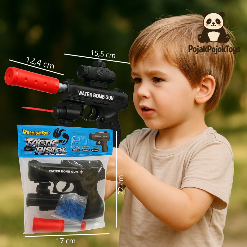 MAINAN WATER GEL GUN TOYS PREMIUM TOYS
