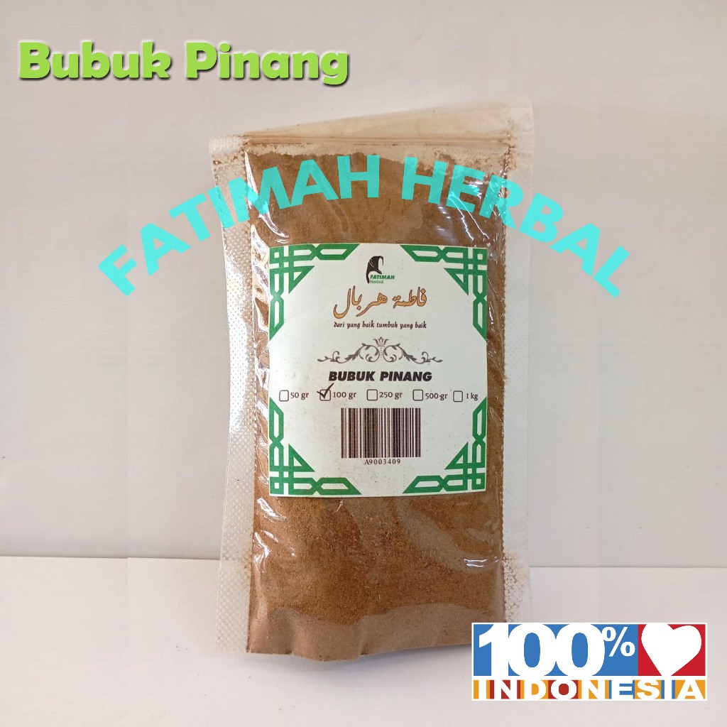 

Bubuk Pinang Curah -100gr