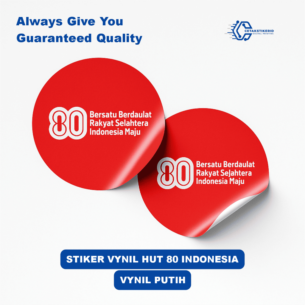 

CETAK STIKER LOGO KEMERDEKAAN RI 80 HORIZONTAL VYNIL PREMIUM